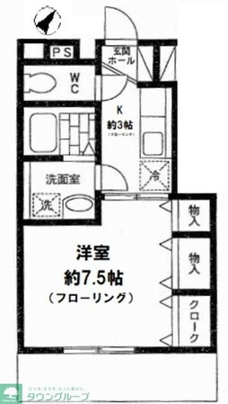 ブルックレットの物件間取画像